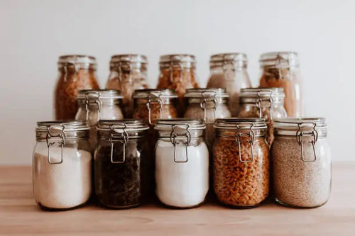 Casa Del Gusto – Glass Spice Jar Set with Labels