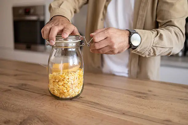 Casa Del Gusto – Glass Spice Jar Set with Labels